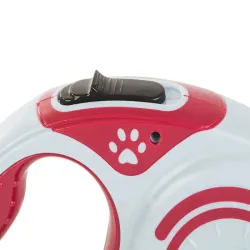Smycz mocna automatyczna z blokadą dla psa wytrzymała długa 5m 15kg