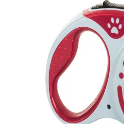 Smycz mocna automatyczna z blokadą dla psa wytrzymała długa 5m 15kg