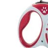 Smycz mocna automatyczna z blokadą dla psa wytrzymała długa 5m 15kg