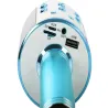 Mikrofon bezprzewodowy bluetooth głośnik karaoke modulator głosu okrągły