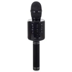 Mikrofon bezprzewodowy bluetooth głośnik karaoke modulator głosu okrągły