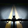 Lampka rowerowa  3w1 przednia tylna led licznik bezprzewodowy klakson