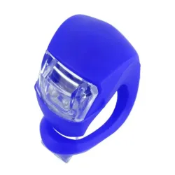 Lampki rowerowe 2 led na przód roweru 2szt silikonowe wodoodporne