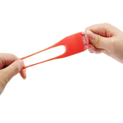 Lampki rowerowe 2 led na przód roweru 2szt silikonowe wodoodporne