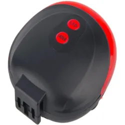 Lampka rowerowa tylna laserowa 5 led linia oświetlenie tylnie drogi