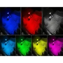 Lampka 6 led do samochodu oświetlenie wnętrza dotykowa bezprzewodowa