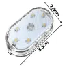 Lampka 6 led do samochodu oświetlenie wnętrza dotykowa bezprzewodowa