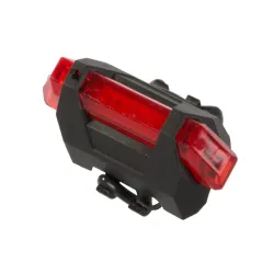 Lampka rowerowa led zestaw oświetlenia tył i przód usb na rower