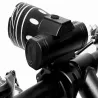 Lampka na rower rowerowa led t6 zestaw oświetlenia przód i tył