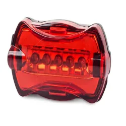 Oświetlenie rowerowe lampki rowerowe 7+5 led zestaw przód i tył
