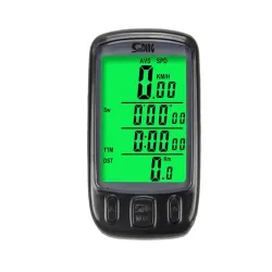 Licznik rowerowy 27 funkcji wodoodporny komputer lcd prędkościomierz