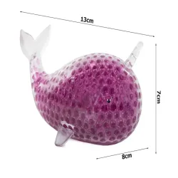 Gniotek antystresowy żelowy squishy delfin kulki sensoryczny zgniotek