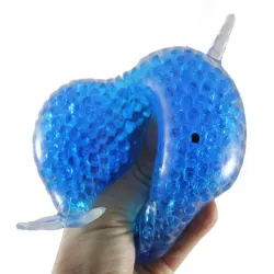 Gniotek antystresowy żelowy squishy delfin kulki sensoryczny zgniotek