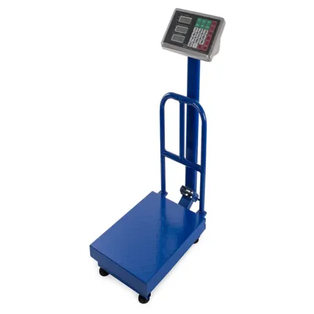 Waga magazynowa elektroniczna oparcie 100kg składana z akumulatorem-5907451326893