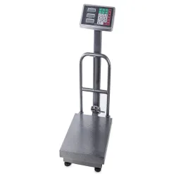 Waga magazynowa elektroniczna oparcie 100kg lcd z oparciem dla towaru