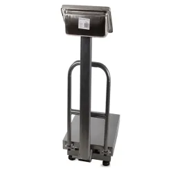 Waga magazynowa elektroniczna oparcie 100kg lcd z oparciem dla towaru