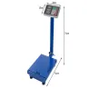 Waga magazynowa sklepowa elektroniczna 100kg lcd składana akumulator