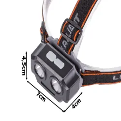 Latarka czołowa czołówka led xhp30 smd akumualtor 5V/USB