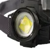Latarka czołowa bailong xhp160 powerbank zoom i lampka bezpieczeństwa