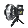 Latarka szperacz statyw dioda cree led xhp50 cob na wyprawy i do pracy