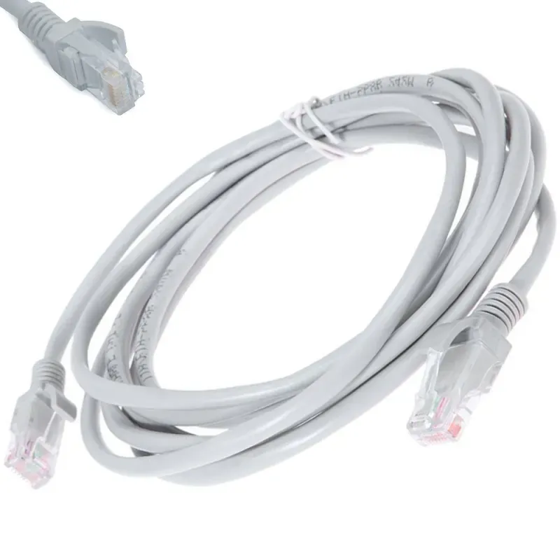 Kabel sieciowy lan cat5e rj45 skrętka ethernet 2m przewód internetowy utp Kabel sieciowy lan cat5e rj45 skrętka ethernet 2m przewód internetowy utp