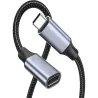 Kabel usb-c 2m przedłużacz adapter w oplocie przedłużający przewód