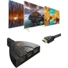 Rozdzielacz typ 1 z 3 źródeł rozgałęźnik switch hdmi 3w1 3 porty 4k
