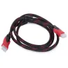 Kabel 1,8m przewód hdmi 2.0 4k 3d uhd miedź 48 bit TMDS 18 Gbit/s