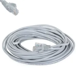 Kabel 15m sieciowy lan cat5e rj45 skrętka ethernet typ prosty 568B