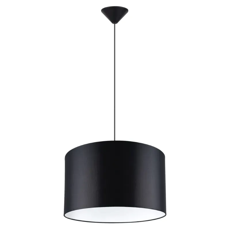 Lampa wisząca NOVA 40 czarna prosty cylindryczny kształt żarówka e27 Lampa wisząca NOVA 40 czarna prosty cylindryczny kształt żarówka e27