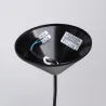 Lampa wisząca NOVA 40 czarna prosty cylindryczny kształt żarówka e27