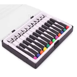 Wkrętaki precyzyjne torx 12 szt + etui śrubokręty do prac amatorskich