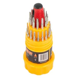 Wkrętaki precyzyjne torx 31 szt magnetyczne zestaw do prac amatorskich
