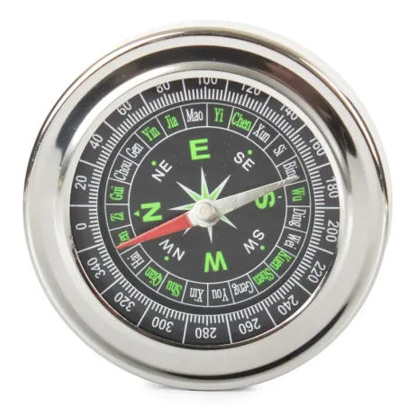 Kompas metalowy klasyczna busola kieszonkowy turystyczny na wyprawy-5907451304891