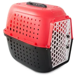 Transporter 48x30x32 cm solidna klatka do przewozu psa kota królika