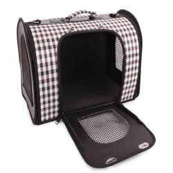 Duża torba 43x26x25cm dla psa lub kota transportowa z paskiem na ramię