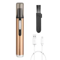Trymer do nosa ucha uszu depilator włosów golarka ładowany z USB