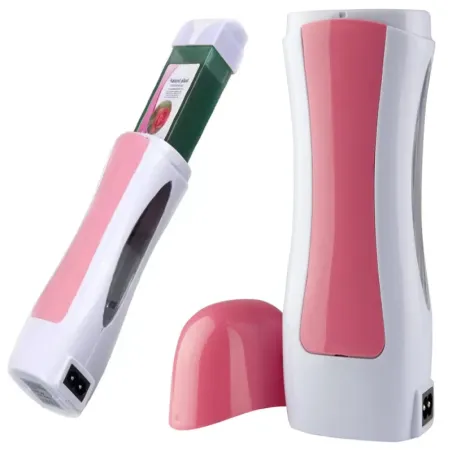 Zestaw do depilacji podgrzewacz wosk w rolce i paski do depilacji-5907451340288