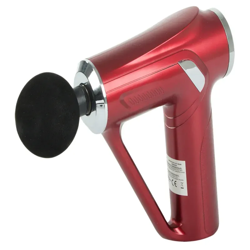 Pistolet do masażu pleców ciała nóg masażer massage gun 4 końcówki Pistolet do masażu pleców ciała nóg masażer massage gun 4 końcówki