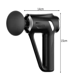 Pistolet do masażu pleców ciała nóg masażer massage gun 4 końcówki