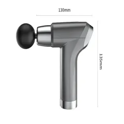 Pistolet do masażu masażer do pleców ciała 4 końcówki massage gun