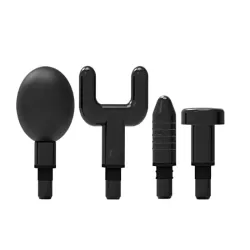 Pistolet do masażu masażer do pleców ciała 4 końcówki massage gun