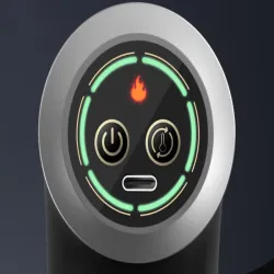 Pistolet do masażu masażer rozgrzewający chłodzący 10 końcówek usb