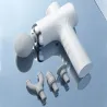 Pistolet do masażu pleców ciała nóg masażer mocny massage gun 4 końcówki