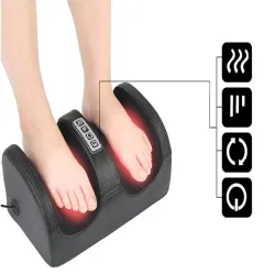 Masażer do stóp shiatsu elektryczny grzanie i masaż wibracyjny