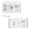 Zegar budzik termometr lustro led alarm data 4w1 baterie lub 5V/USB