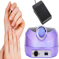 Frezarka do paznokci manicure pedicure 80w profesjonalna frezy 6szt