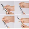 Frezarka do paznokci manicure pedicure 80w profesjonalna frezy 6szt