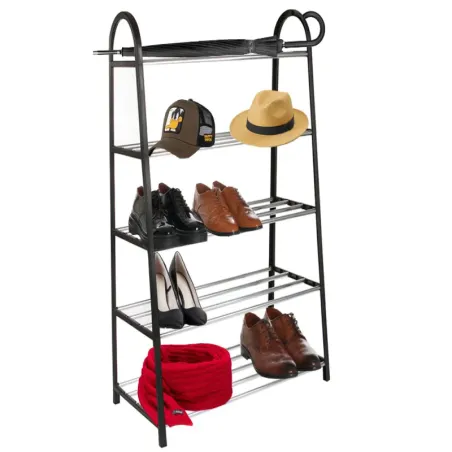 Półka na buty obuwie organizer szafka piętrowa stojak regał 5 poziomów-5907451358887