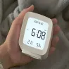 Zegar budzik z datą i temperaturą lcd pokarze też wilgoć w powietrzu